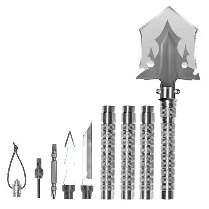 

Многофункциональная Складная лопата, семейный набор садовых инструментов, складная многофункциональная лопата для кемпинга