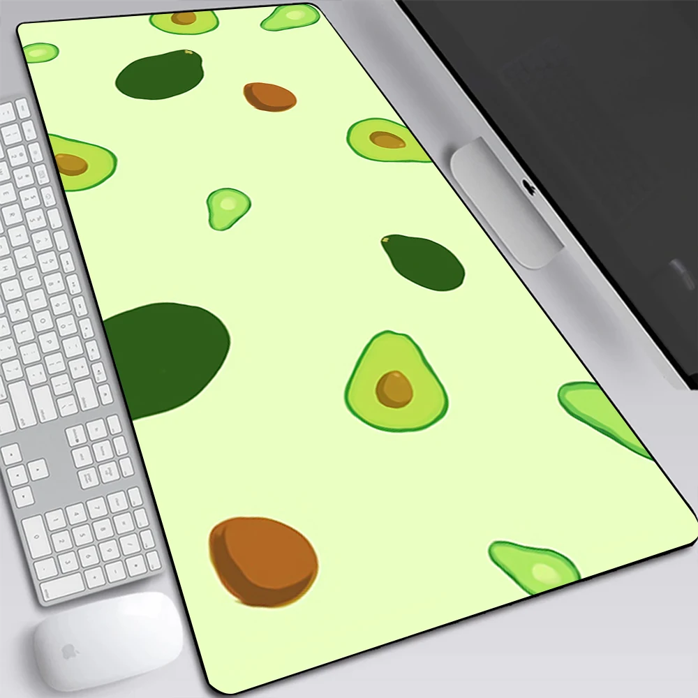 Avocado Aesthetic Fruit Large Gaming Mouse Pad Computer Laptop Mousepad Keyboard Pad Desk Mat PC Gamer Mouse Mat Office Mausepad