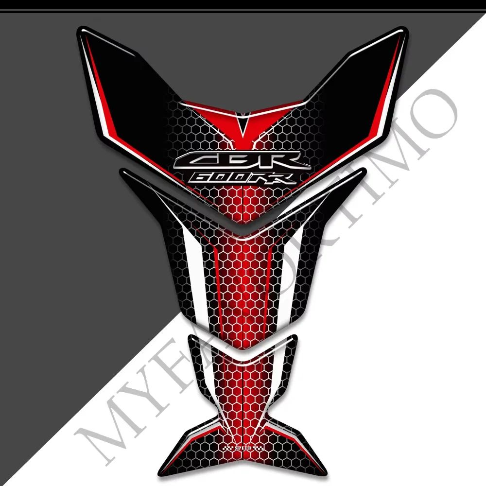 

For Honda CBR 600 RR 600RR CBR600RR HRC Fireblade Motorcycle Tank Pad Gas Fuel Oil Kit Knee Fairing Fender Protector 3D Stickers