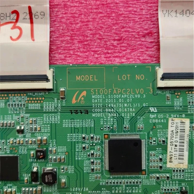 For  UN40D5500 T-CON connect board S100FAPC2LV0.3 BN41-01678A BN41-01678 ue40d5520rk ue40d5003bw logic board LN46D550K1F