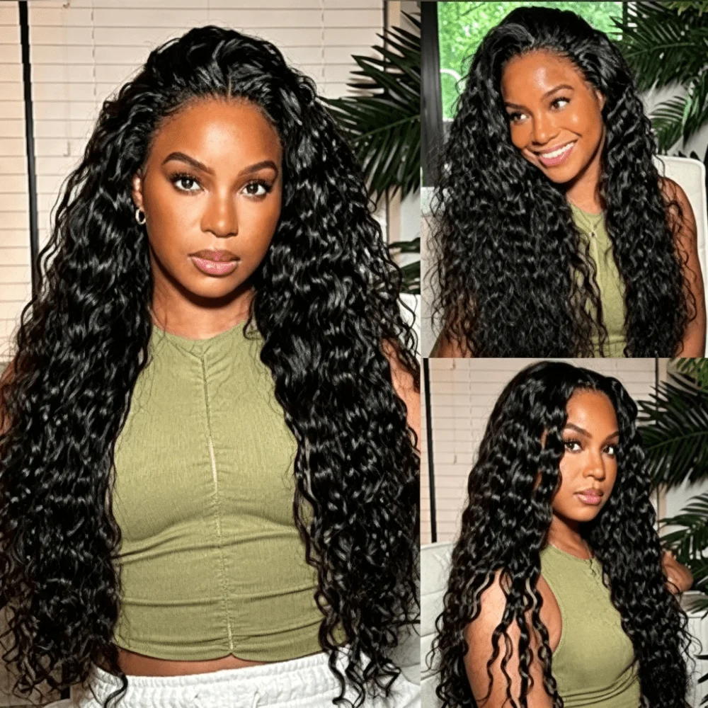 Ultra-long spring curl synthetic wig, an easy-to-wear and maintain hair accessory designed for use with character costumes.