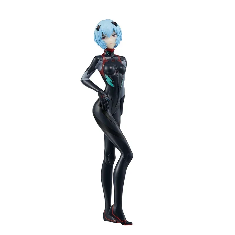 BANDAI Original Ichiban Kuji Evangelion C Prize Ayanami Rei Theater Version Action Figure Collectile Model Kids Toys Gift Anime