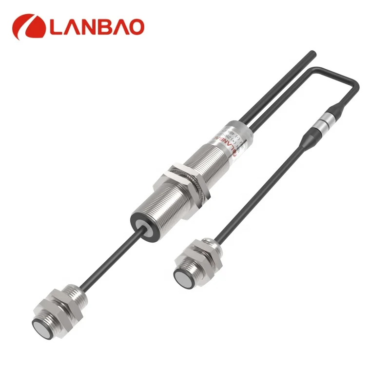 LANBAO 18-30VDC PNP NO Sensing distance 20-40MM Ultrasonic Sensor