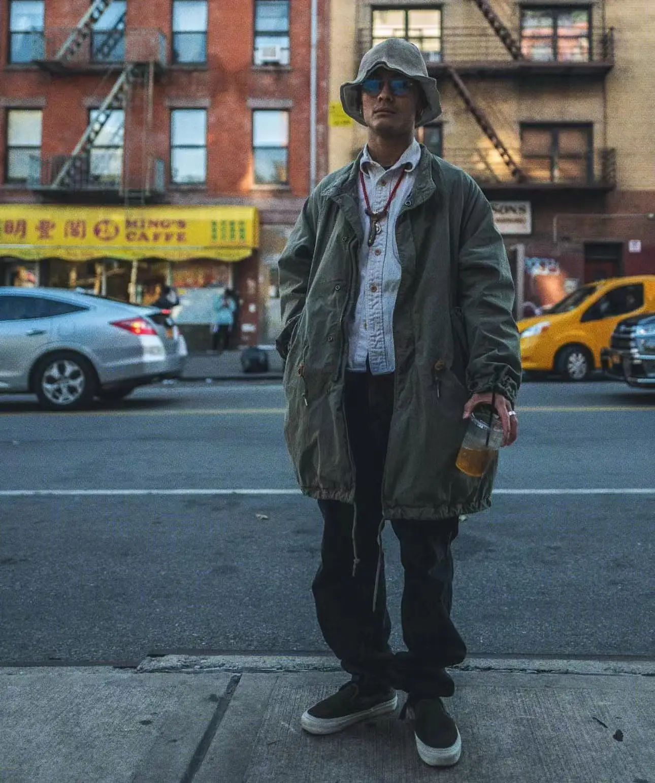 VISVIM KOFU ICT M65 FISHTAIL PARKA Gubu water drop mud dyed trench