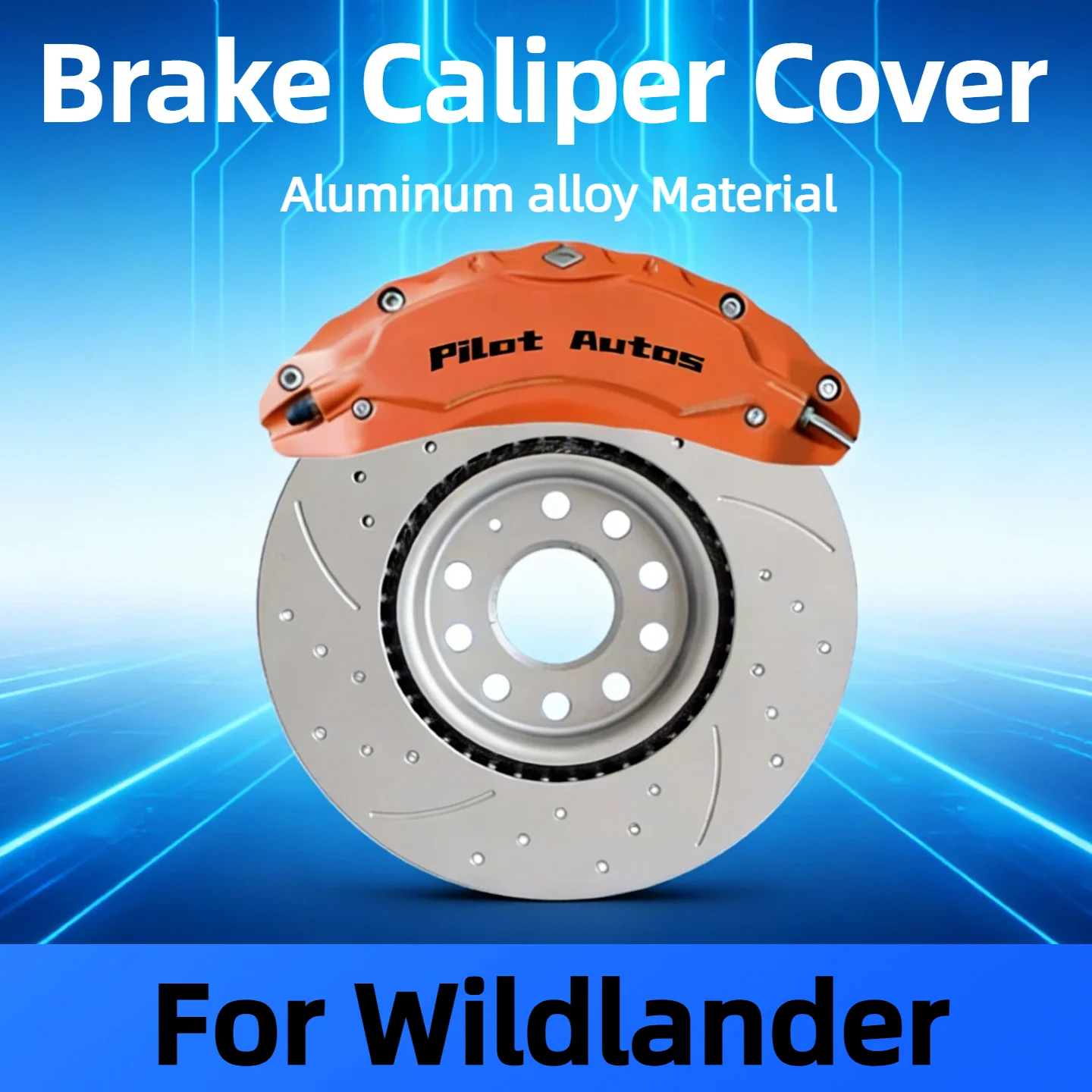 2020-2024 For Toyota Wildlander Car Brake Caliper Cover Aluminum Alloy Front Rear Wheel Modification Exterior Kit