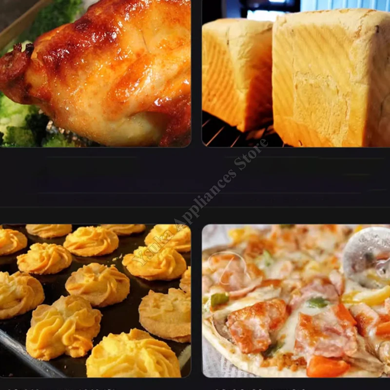 Four à Pizza électrique Commercial à trois couches et six plateaux, Machine de cuisson industrielle polyvalente d'intérieur 220V/380V