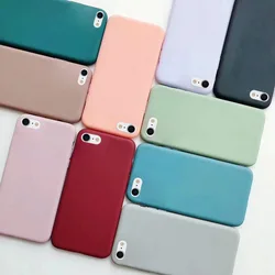 Original Case For iphone 7 8 Plus SE 2020 2022 Shockproof TPU Liquid Silicone Protective Phone Back Cover for iphone 7 8 SE Case