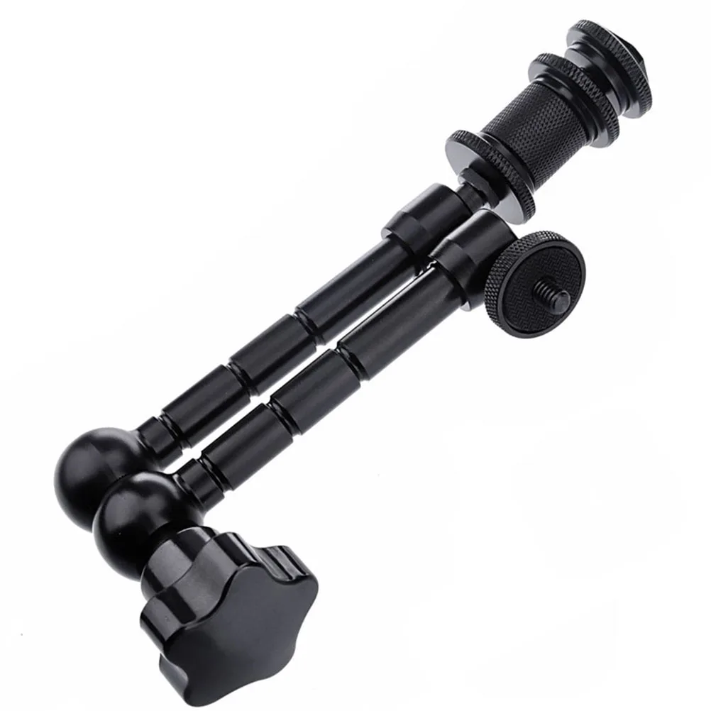 2PCS Articulating Arm 11Inch Adjustable Friction Power Aluminum Alloy for Camera LCD Monitor Crab Claws Durable Rustproof