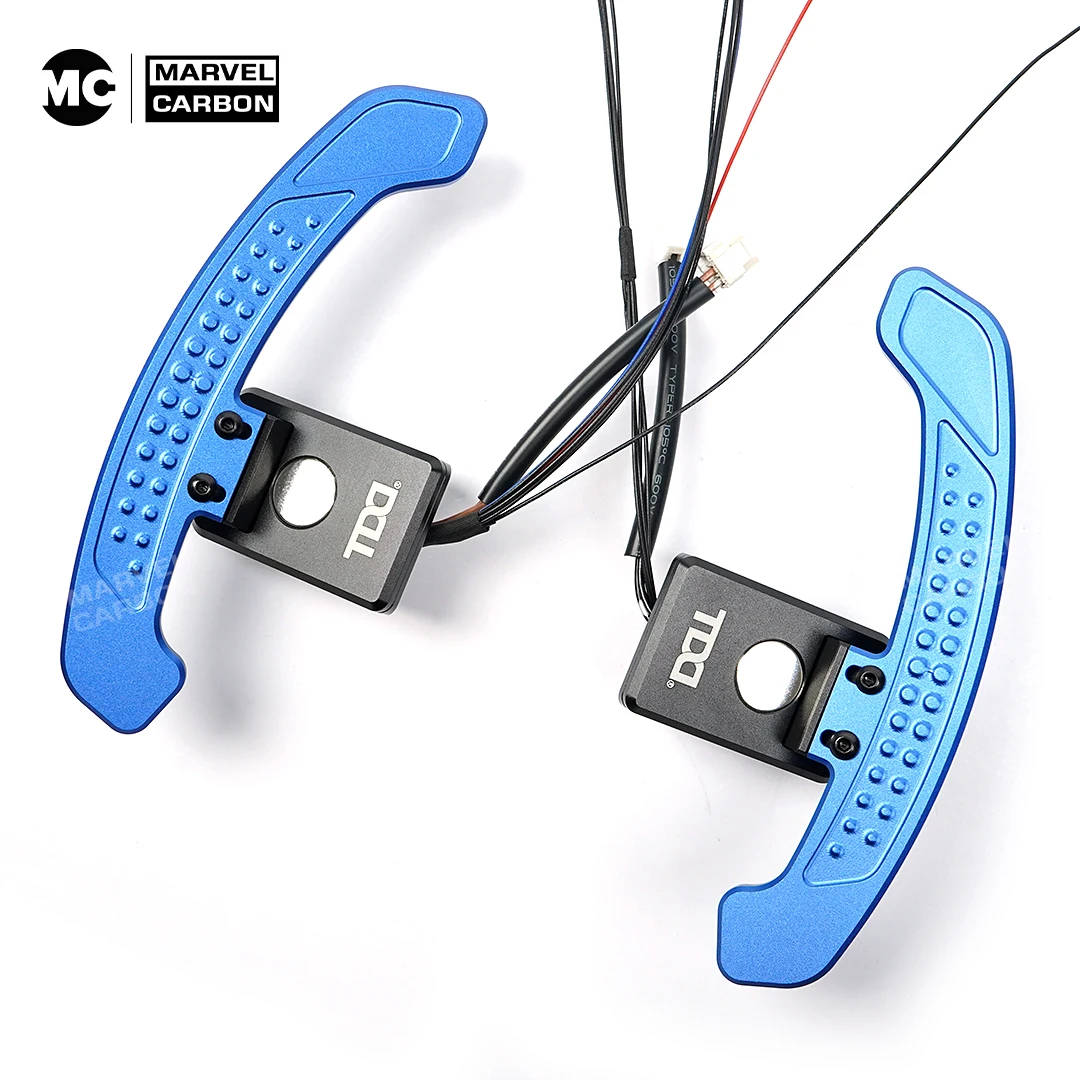 

For Nissan Micra VERSA FAIRLADY Rogue Teana X-trail Altima LED Magnetic Steering Wheel Paddle Shifters Various Colors