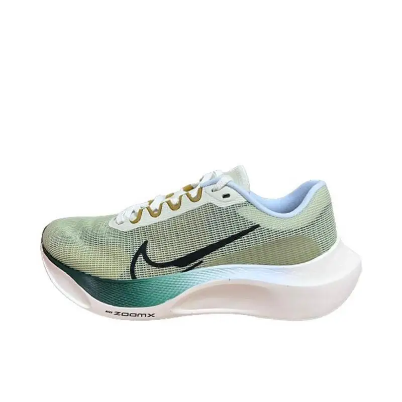 Nike ZOOM FLY 5 Men Comfortable and Versatile Low-top Carbon Plate Marathon Lightweight Durable Running Shoes