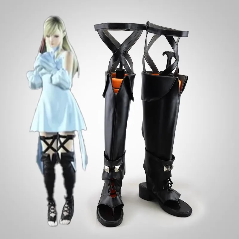 

FINAL FANTASY XIV FF14 Ryne cosplay Minfilia Boots Shoes FF14 Ryne Final Fantasy XIV Cosplay custom-made any size