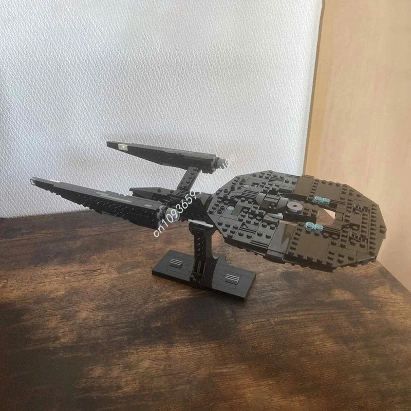 352pcs MOC USS Vengeance Star Trek Into Darkness MidiScale Nan Model Building Blocks Kids Toys DIY Education Christmas Gifts