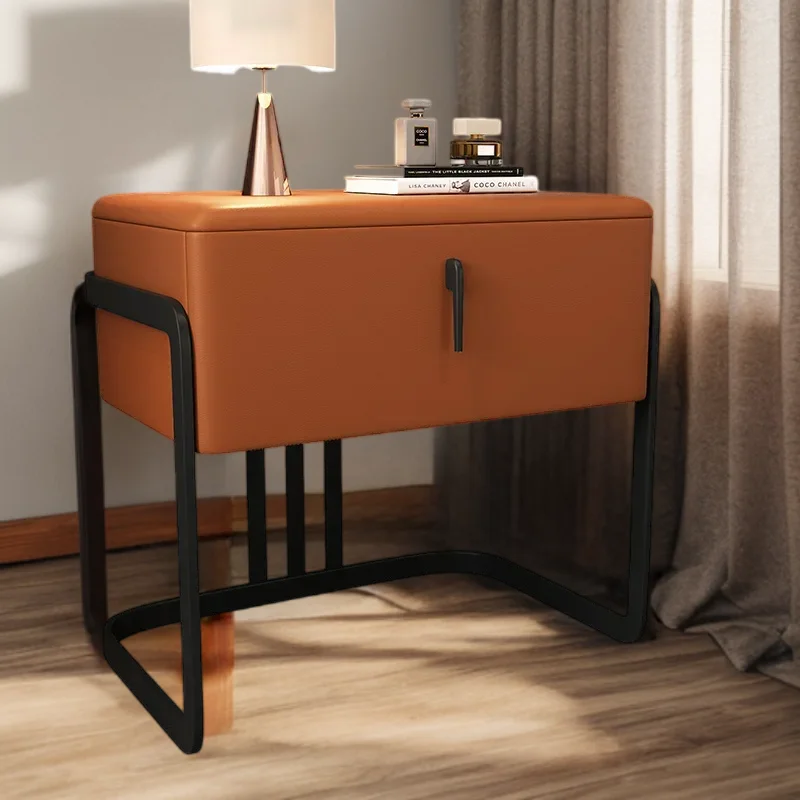 Century Modern Interior Nightstands Cute Comfortable Elegant Bedside Table Nordic Cabinet Night Meubles De Chambre Room Standy