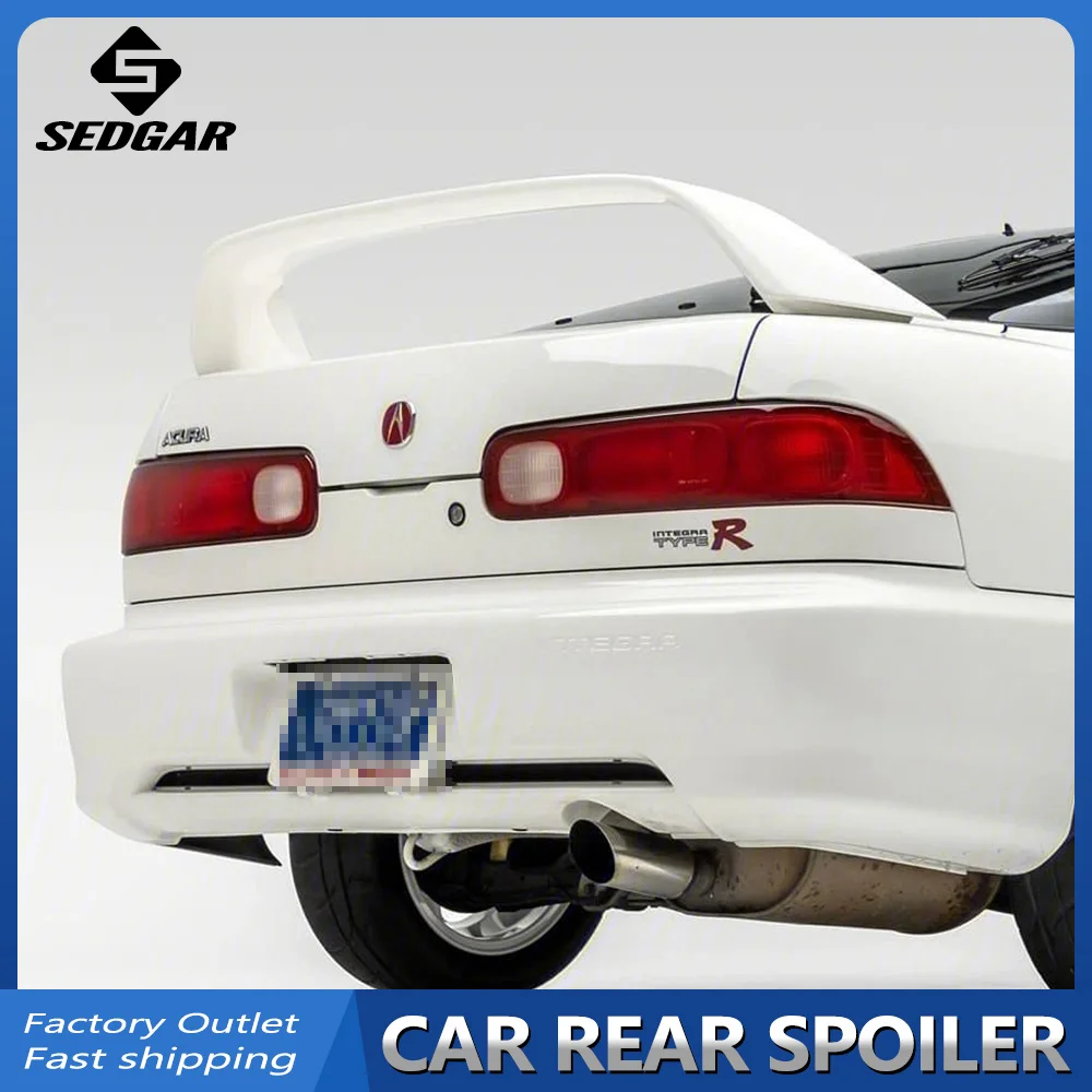 

For 1994--2001 Honda ACURA INTEGRA Trunk Spoiler No LED Lights High Quality ABS Plastic Rear Spoiler Trunk Boot Wing Spoiler