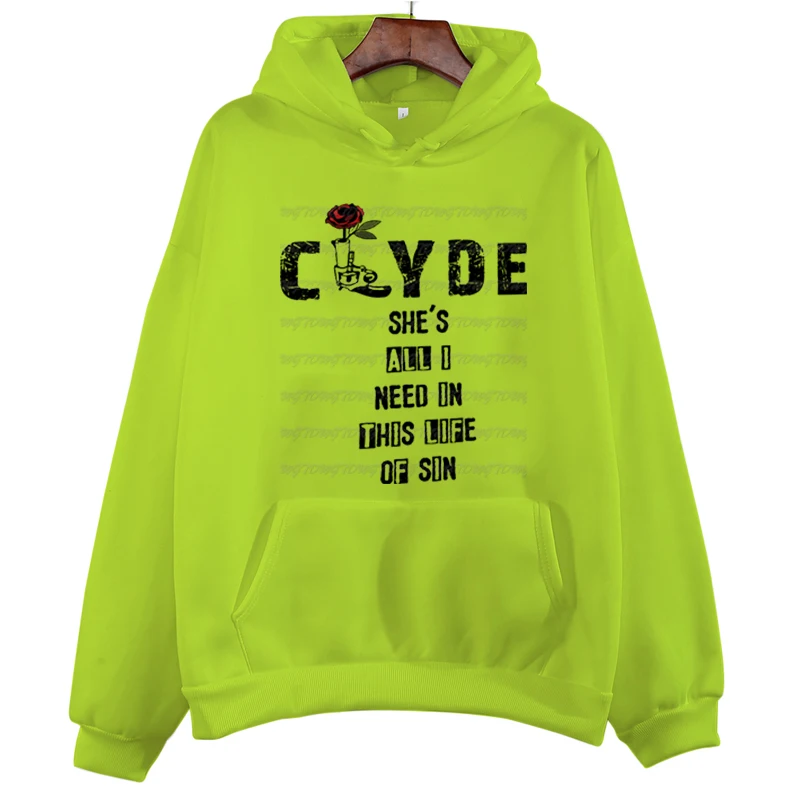 Bonnie/Clyde Couples Hoodies Women Men Matching Lover Pullovers Tops Fashion Autumn Winter Couple Hoode New Couples Sweatshirt