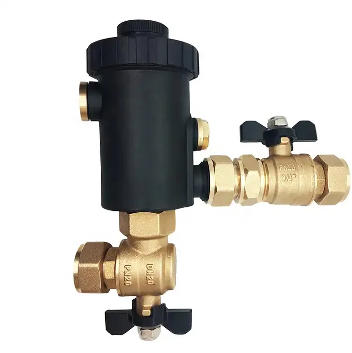 

Modern liquid environmental protection floor heating system constant temperature mixing valve ABS + brass material easy
