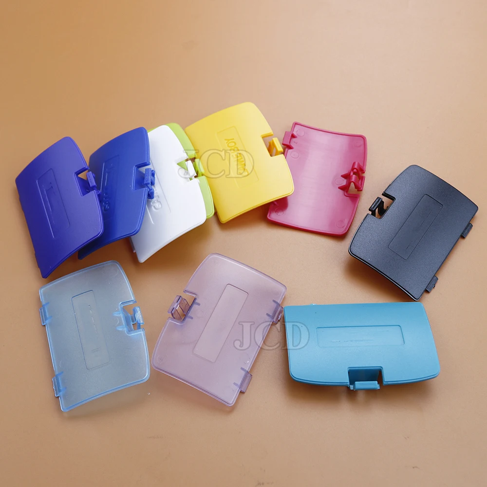 1 ชิ้นแบตเตอรี่สําหรับ Gameboy สี GBC Shell แบตเตอรี่กลับกรณีฝาปิดสําหรับ Nintendo GBC Controller สีสัน DIY เปลี่ยน