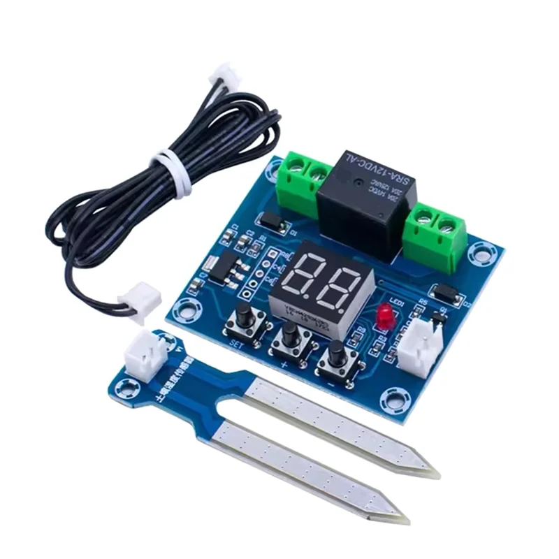 A29F-Water Management System With Real-Time Monitoring 12V Digital Soil Humidity Sensor Controller For Automatic Irrigation