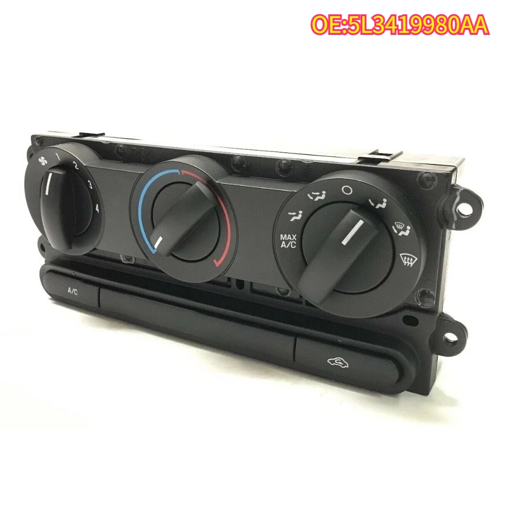 

High quality New For 5L3419980AA For Ford LHD Car Climate Control Switch 5L3419980AA 6L3Z19980AA Temperature Control Unit