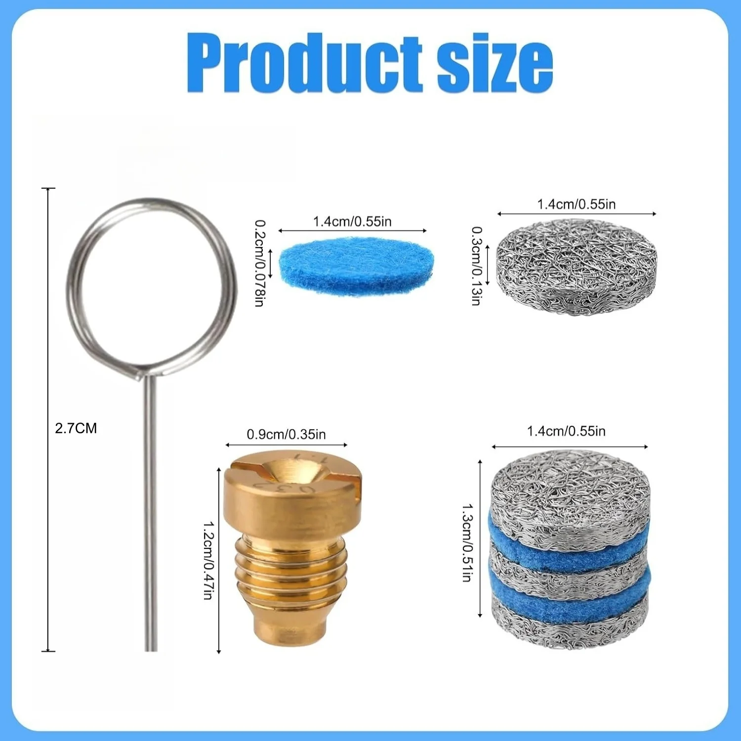 1,0-14 мм насадки для пенопластовой пушки с сетчатым фильтром для пенообразователя, аксессуары для мытья пены высокого давления, замена