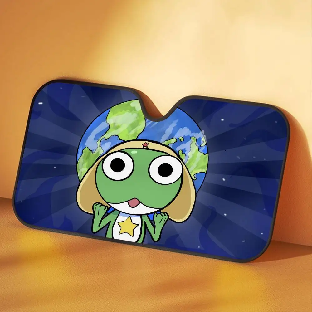 ستائر ظلة للسيارة من Ser-Anime-geant-new-Keroro للزجاج الأمامي مضادة للأشعة فوق البنفسجية حماية أمامية من الشمس واقي تبريد