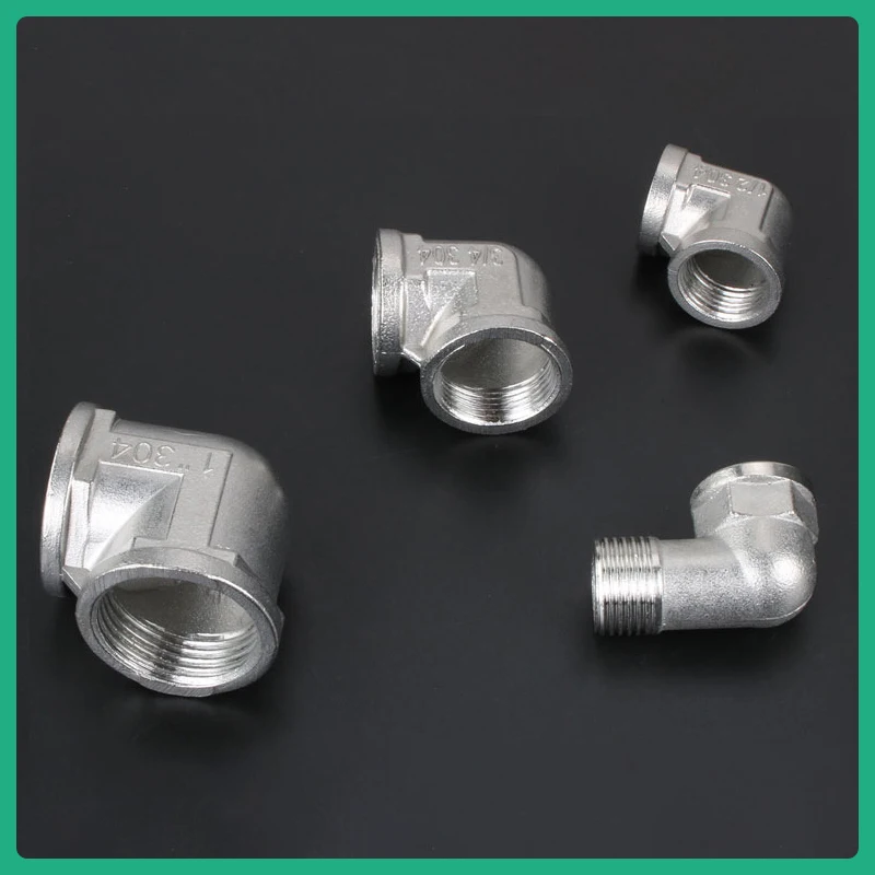 Stainless Steel Right Angle Fittings 1/2