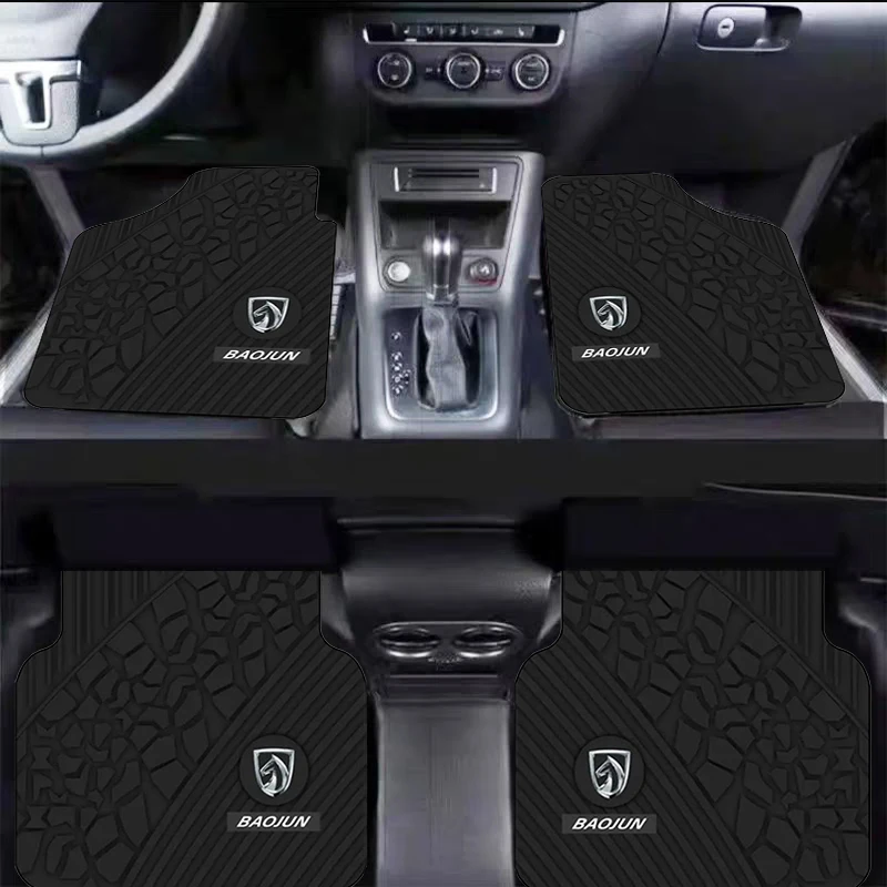 

For Baojun Car Floor Mat Front & Rear Carpet Protection Cushion For Baojun 730 510 560 310 630 310W Auto Accessories