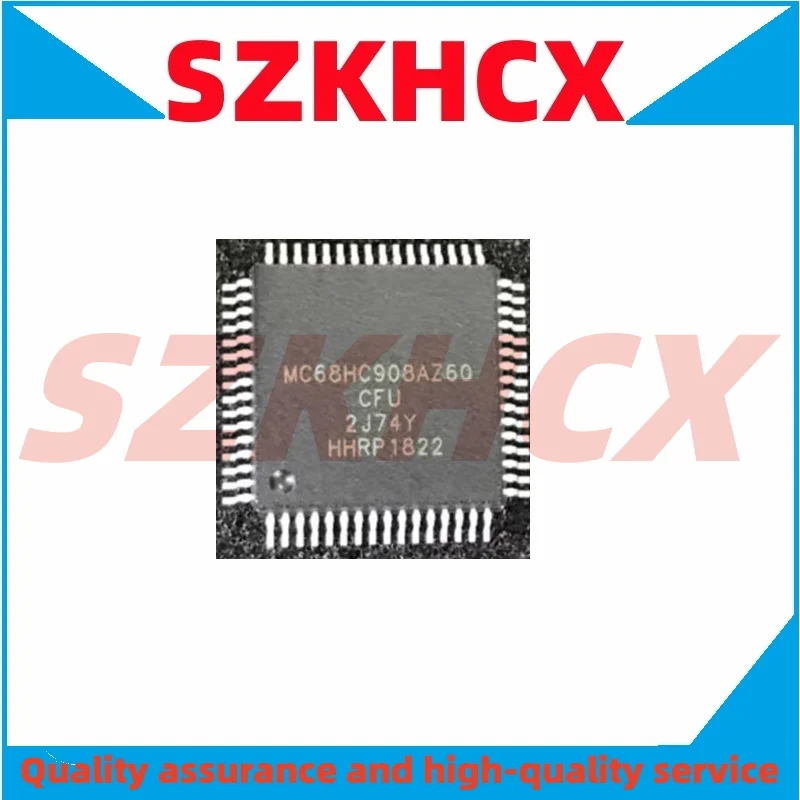 1PCS/LOT MC68HC908AZ60CFU MC68HC908AZ60  QFP64