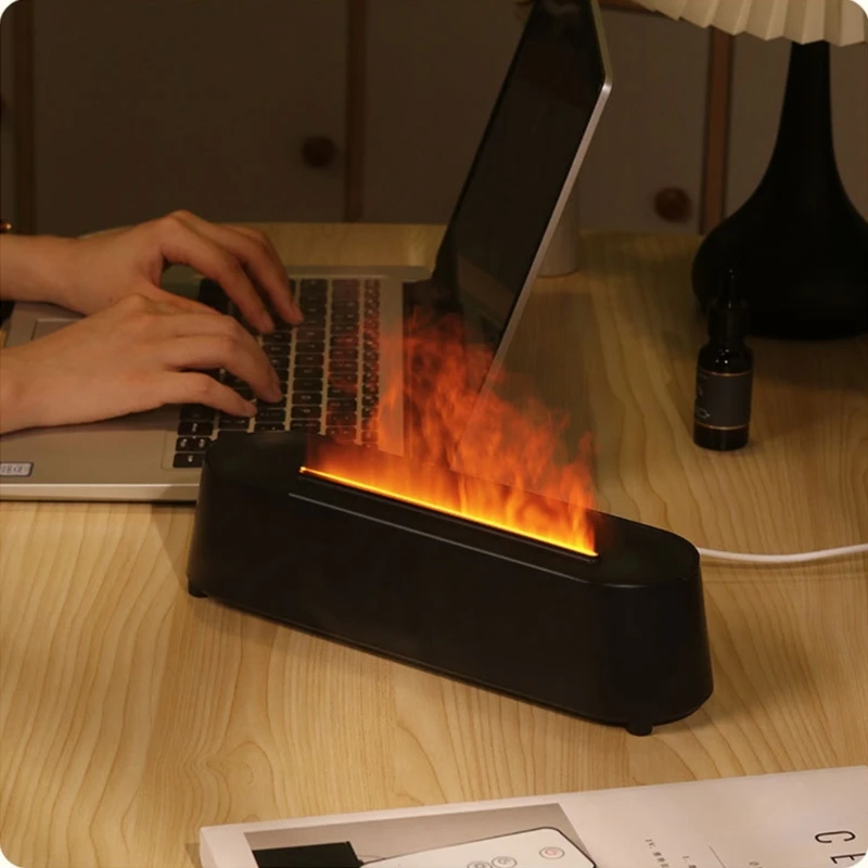 Flame Air Aroma-Diffusor, Luftbefeuchter, Diffusor für ätherische Öle, 150 Aromatherapie