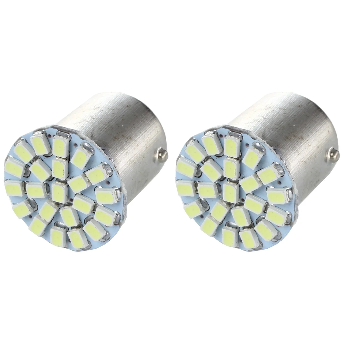 ABLK 4 X سيارة بيضاء 1156 BA15S P21W 22 لمبات LED ضوء ركن السيارة الضوء الداخلي