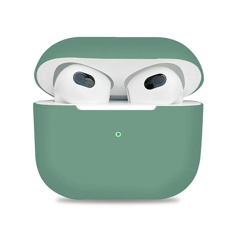 Funda de silicona impermeable a prueba de golpes para auriculares Airpods 3, funda protectora