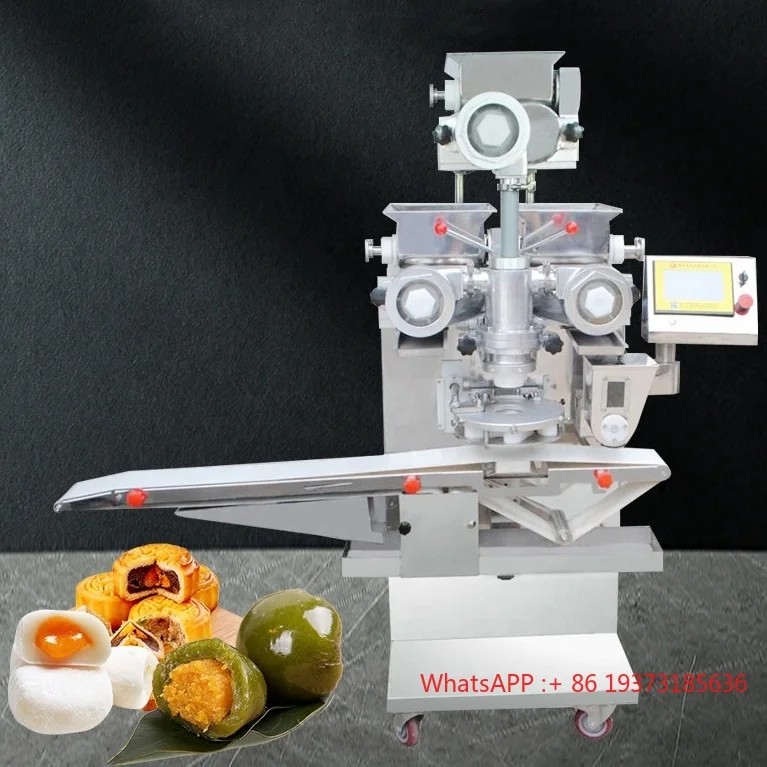Multifunction Encrusting Machine Bakery Mochi Maker Bakery Mochi Making Production Line Kubba Making Machine