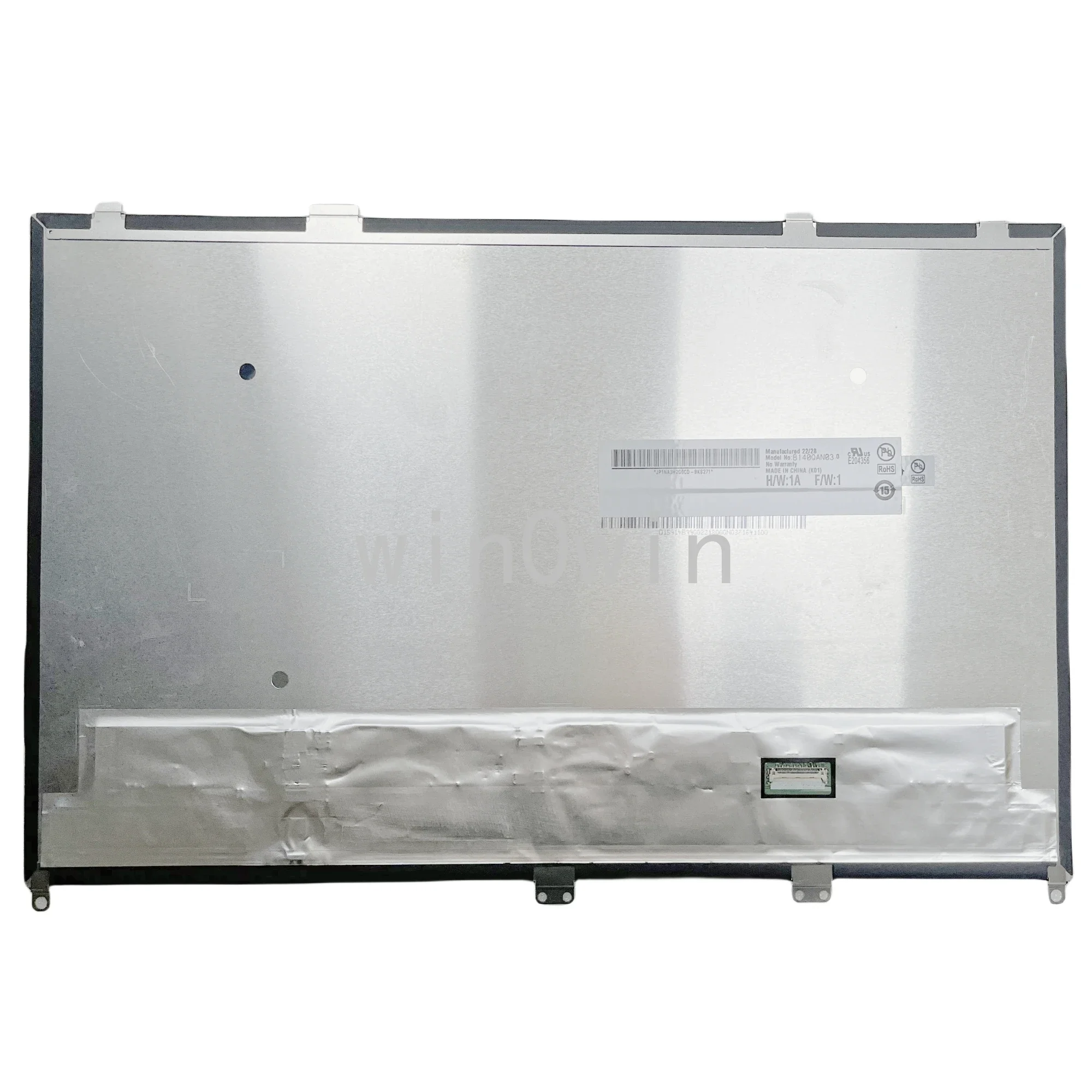 

B140QAN03.0 14,0-дюймовый ЖК-экран для ноутбука, матрица QHD IPS, 40 контактов, без сенсорного экрана, замена панели 2K