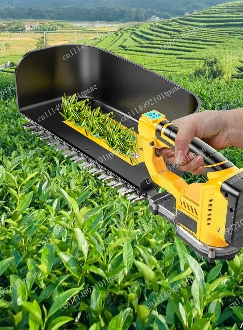 24V Brushless Electric Tea Harvester Rechargeable Handheld Tea Picking Machine