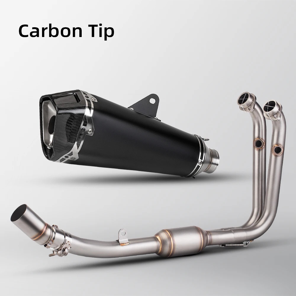 For CFMOTO cf450sr 450SR System Escape Slip On 51MM Front Tube Link Pipe Connect Original full Motorcycle Exhaust System