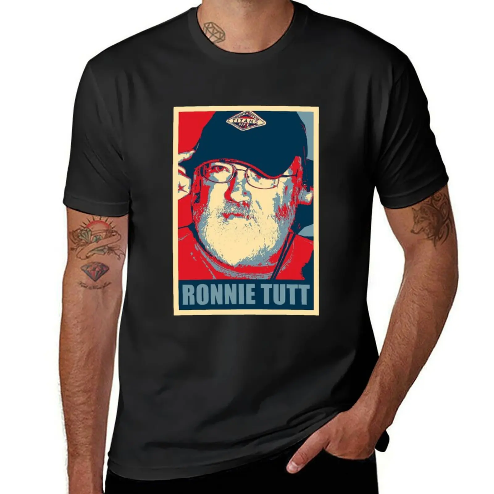 Ronnie Tutt Hope T-Shirt heavyweights vintage clothes mens cotton t shirts