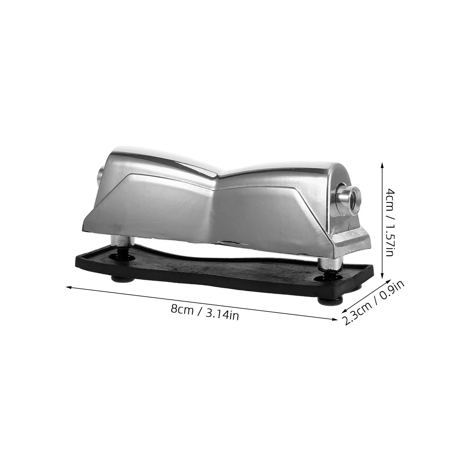 أجزاء سبائك الألومنيوم نهاية مزدوجة كمين السنانير جبل العروات أجزاء ل كمين طبلة باص الأجهزة طبل الملحقات #4