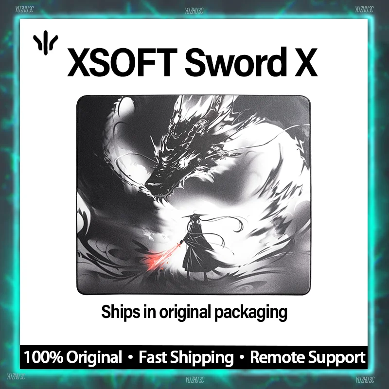 

WLmouse Sword X Mousepad Customized Hand-painted Ship With Original Packaging Imported Inoue Xsoft Abrasion Face Anti-slip Base