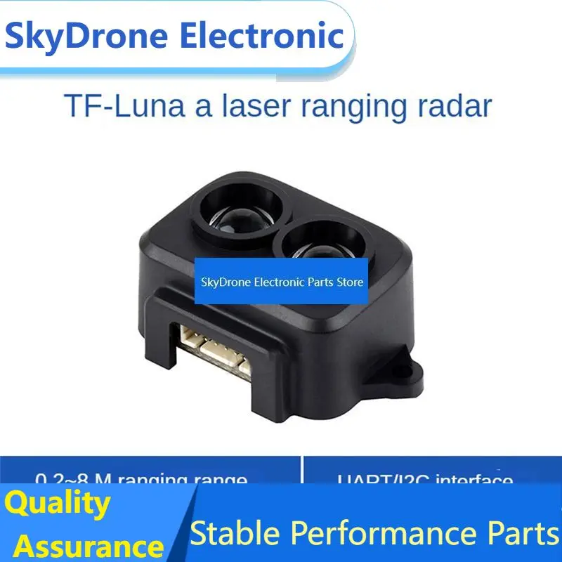 SkyDElFriendlyTf-Luna Lidar Range Sensor Module 8M Range Low Power Tof Range Principle