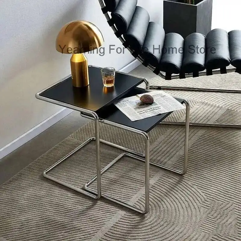 

Decoration Room Table Luxury Coffee Living Nordic Aesthetic Side Table Organizer Designer Modern Mesas Bajas Salon Furniture