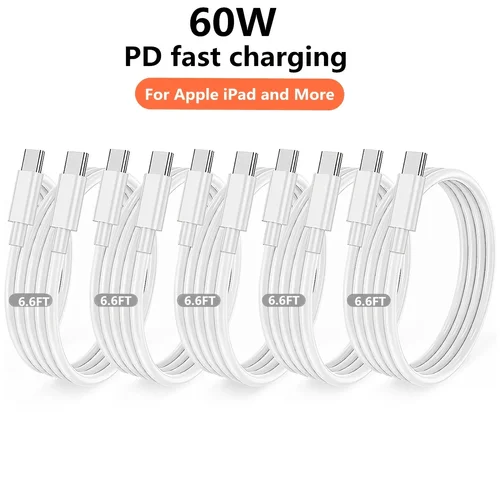 C타입 to C타입 케이블, 고속 충전 케이블, 60W, 3.3F, 2 개, 3 개, 5 개 Best5 C타입 to C타입 케이블, 고속 충전 케이블, 60W, 3.3F, 2 개, 3 개, 5 개 Best5