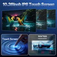 10.26" Car Mirror Radio Multimedia Video Player Universal Wireless Carplay Android Auto Screen With Bluetooth AUX USB 6
