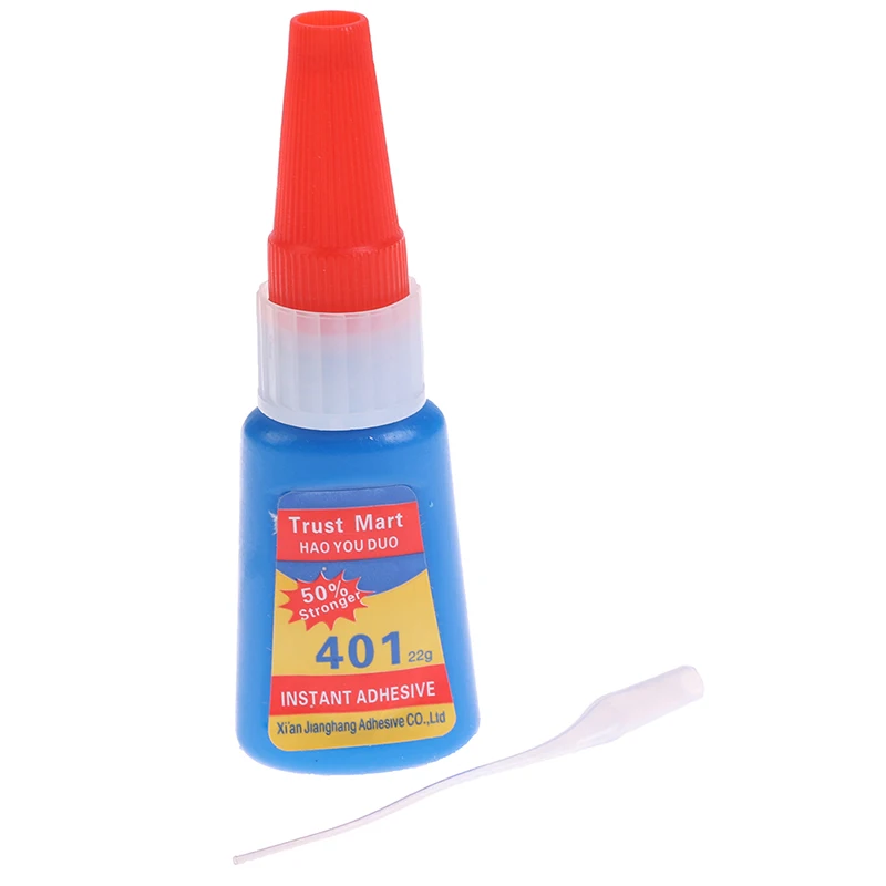 20ml Liquid Super Glue 401 Instant Strong Glue Bond Leather DIY Adhesive Gel