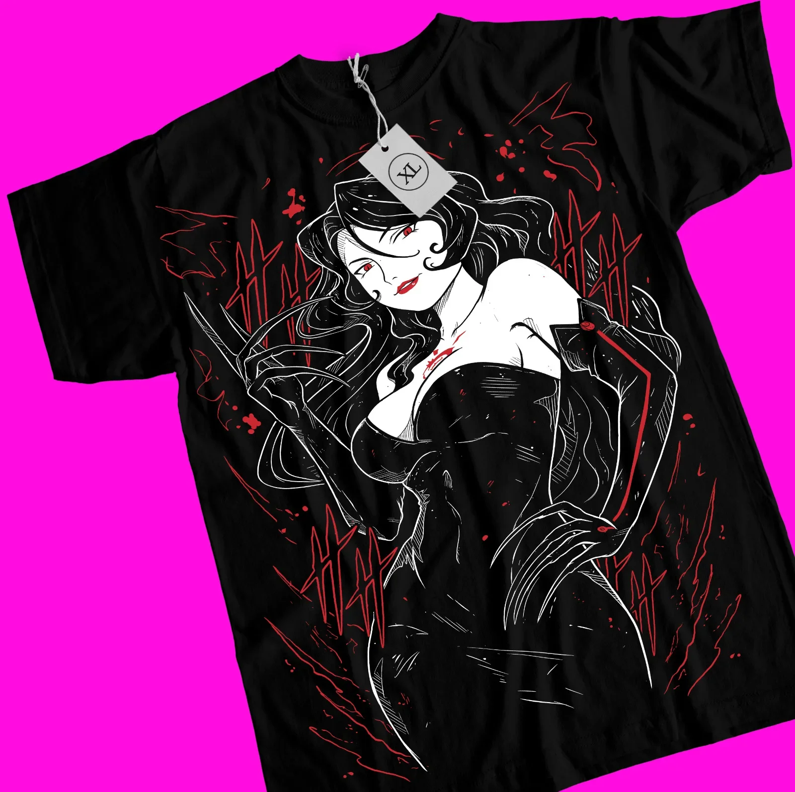 

Fullmetal Alchemist FMA Lust T-Shirt Anime T-Shirt Roy Girl Design EVERY SIZE