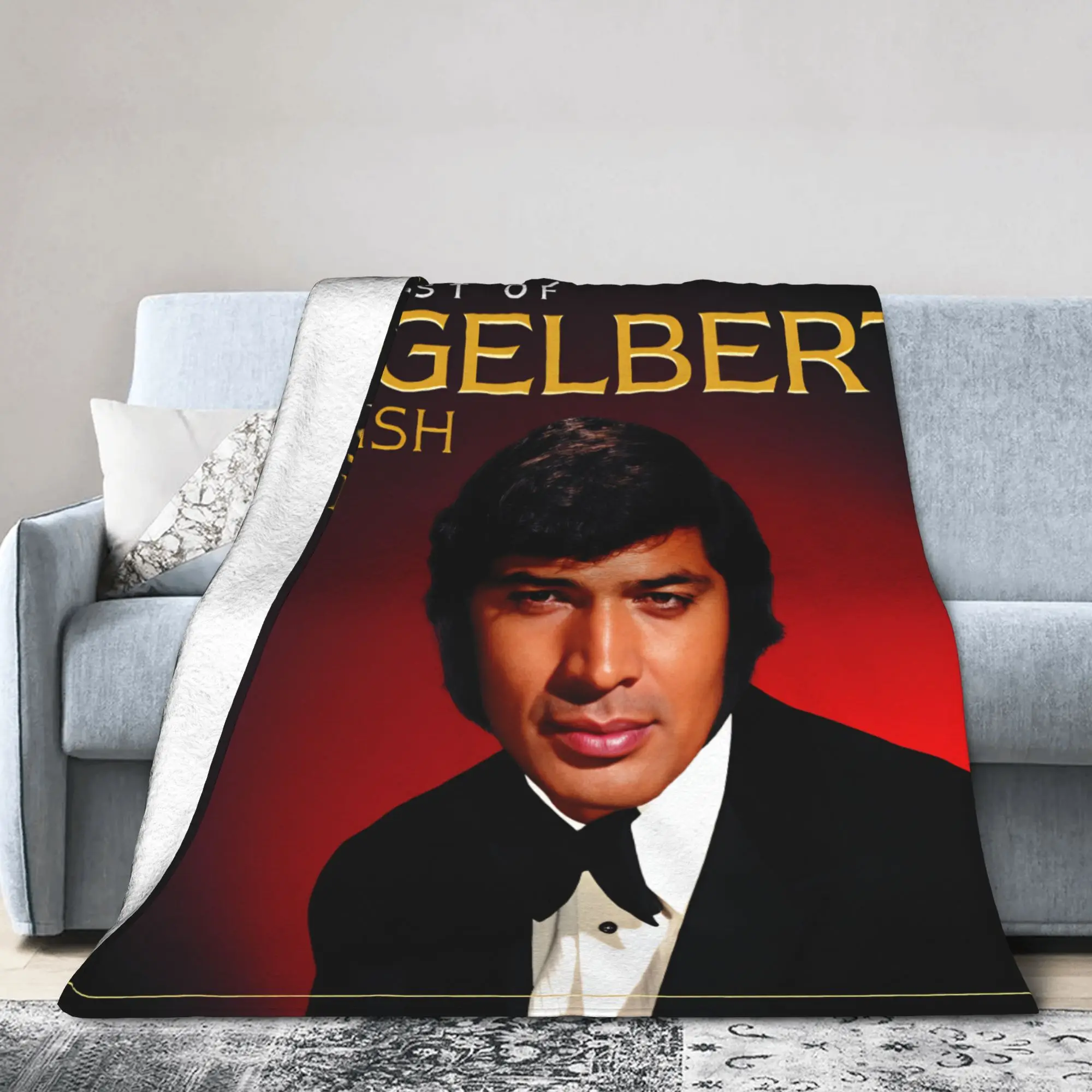 새로운 Engelbert Humperdinck 플란넬 담요 겨울 부드럽고 내구성이 뛰어난 소녀 소년용 의자용 담요 플러피 침대 커버 소파 침대 커버