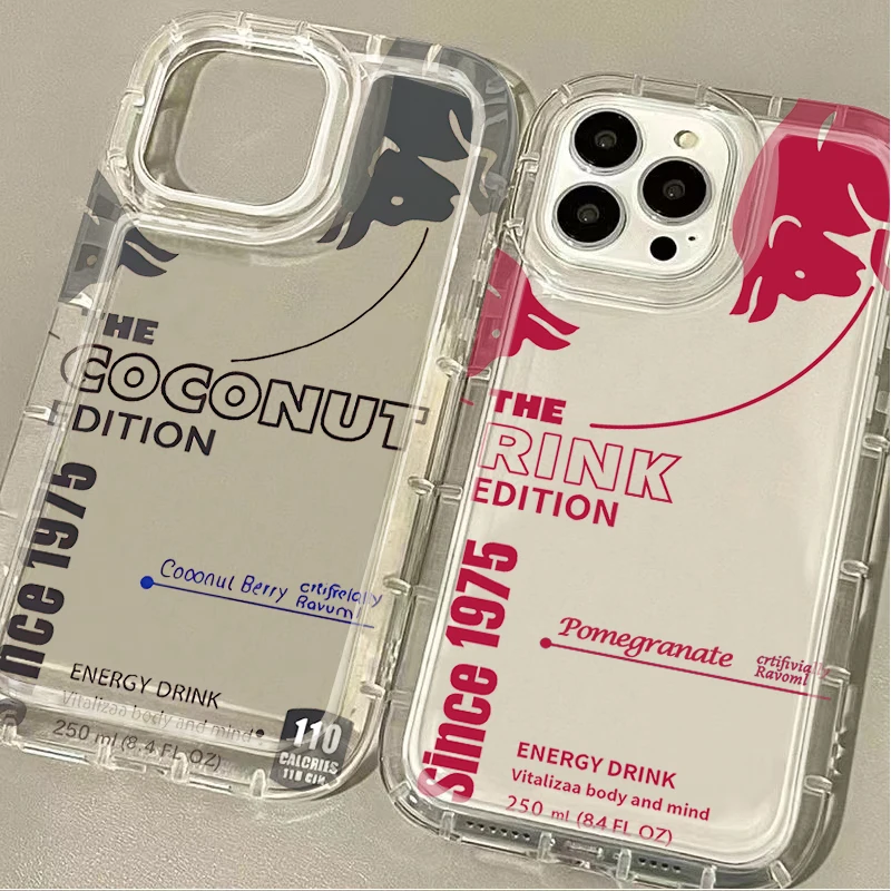 Funda de teléfono B-BullS con logotipo rojo a la moda para Xiaomi Redmi Note 12 13 11 Pro Plus 4G 5G 11S 12S 10 9 8 10S 9S 13C 12C 10C cubierta transparente