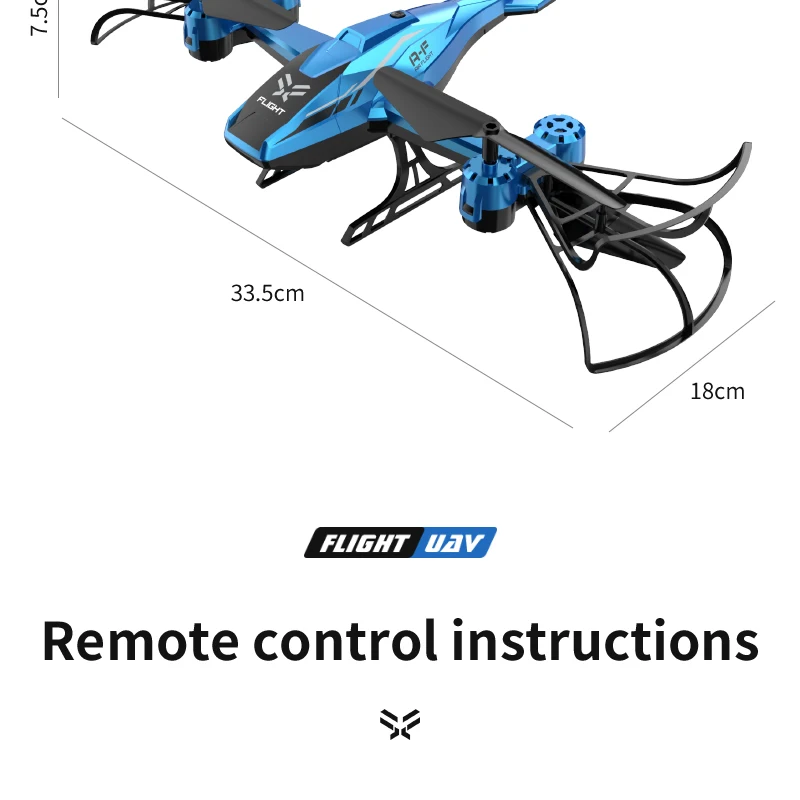 4K WiFi FPV HD Camera RC Plane Fixed Height Altitude Hold 4K WIFI FPV Helicopter Hovering Aricraft RC Drone Gifts Toys