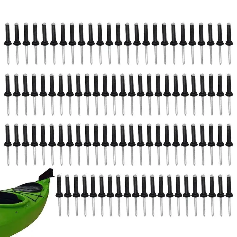 

Marine Rivets 2.3 Inch Long Industrial Rivets Heavy Duty Tri-Grip Tool Accessories Fixing Equipment Aluminum Alloy Kayak Canoe