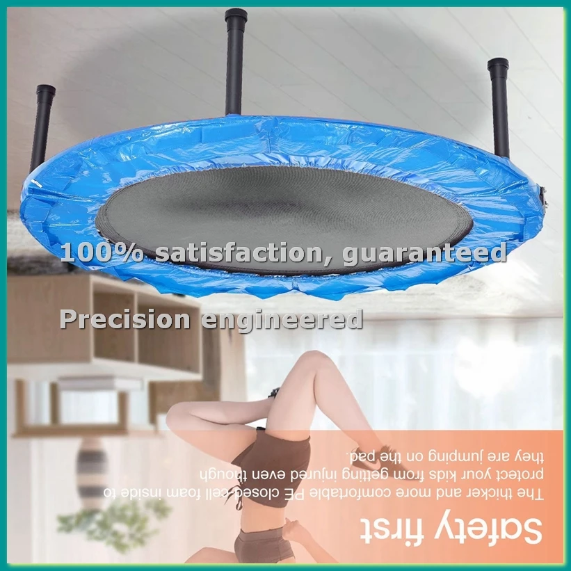 Round Trampoline Replacement Safety Pad Spring Cover Fit 6Ft Trampoline Frame Edge Cover Accessories-A14I