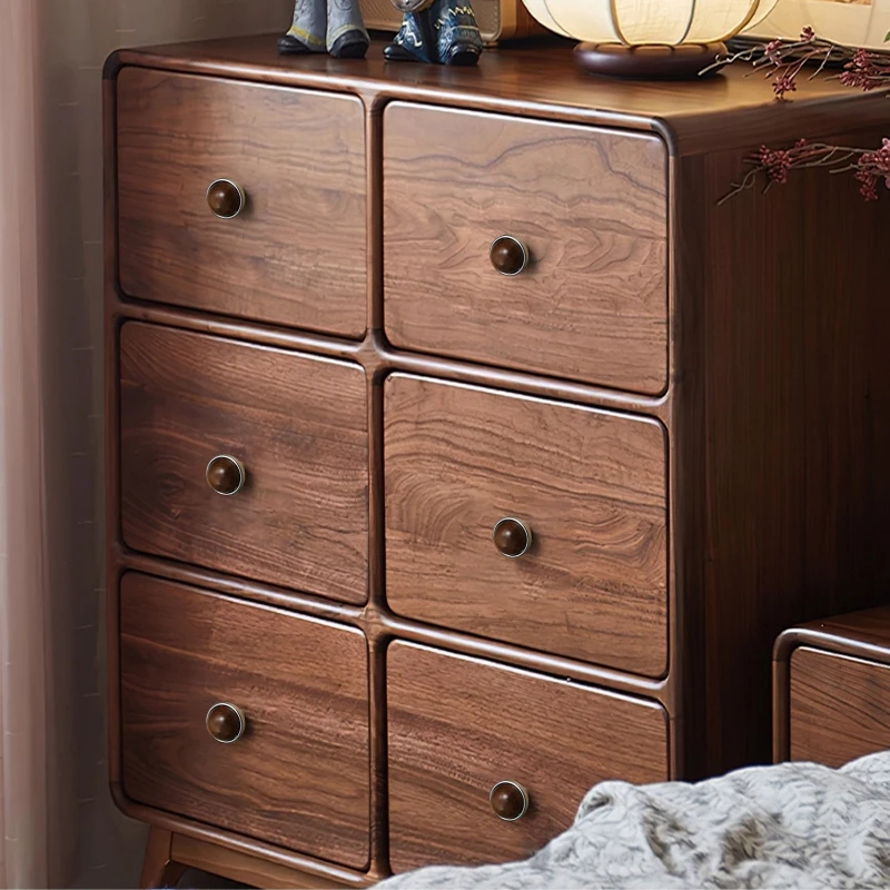 Brass Furniture Cabinets Antique Style Walnut Handles Bedside Table Drawers Bookcases Wardrobes Single Hole Handle Knob